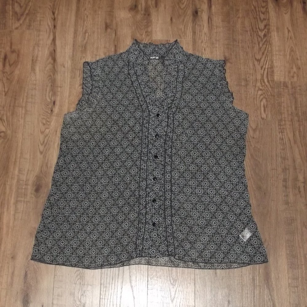 Apt 9 - Flower over tank - XL